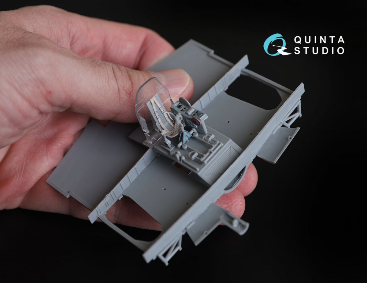 Intérieur imprimé en 3D et coloré pour IL-2 (Quinta Studio QD48010) sur papier décalcomanie (pour maquettes Accurate/Italery/Academy/Eduard) 1/48 – image 6