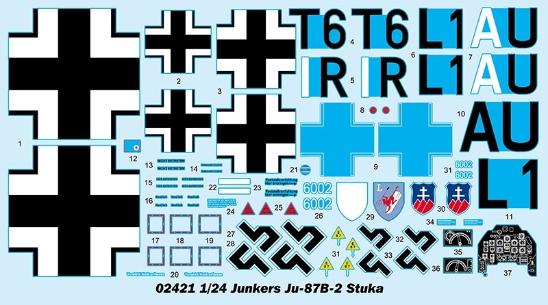 Trumpeter 02421 Junkers Ju-87B-2 Stuka 1/24 – image 5