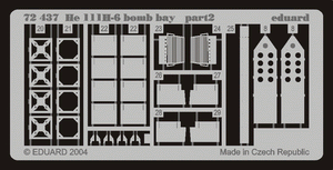 Eduard 72437 He 111H-6 soute à bombes 1/72 HASEGAWA – image 2