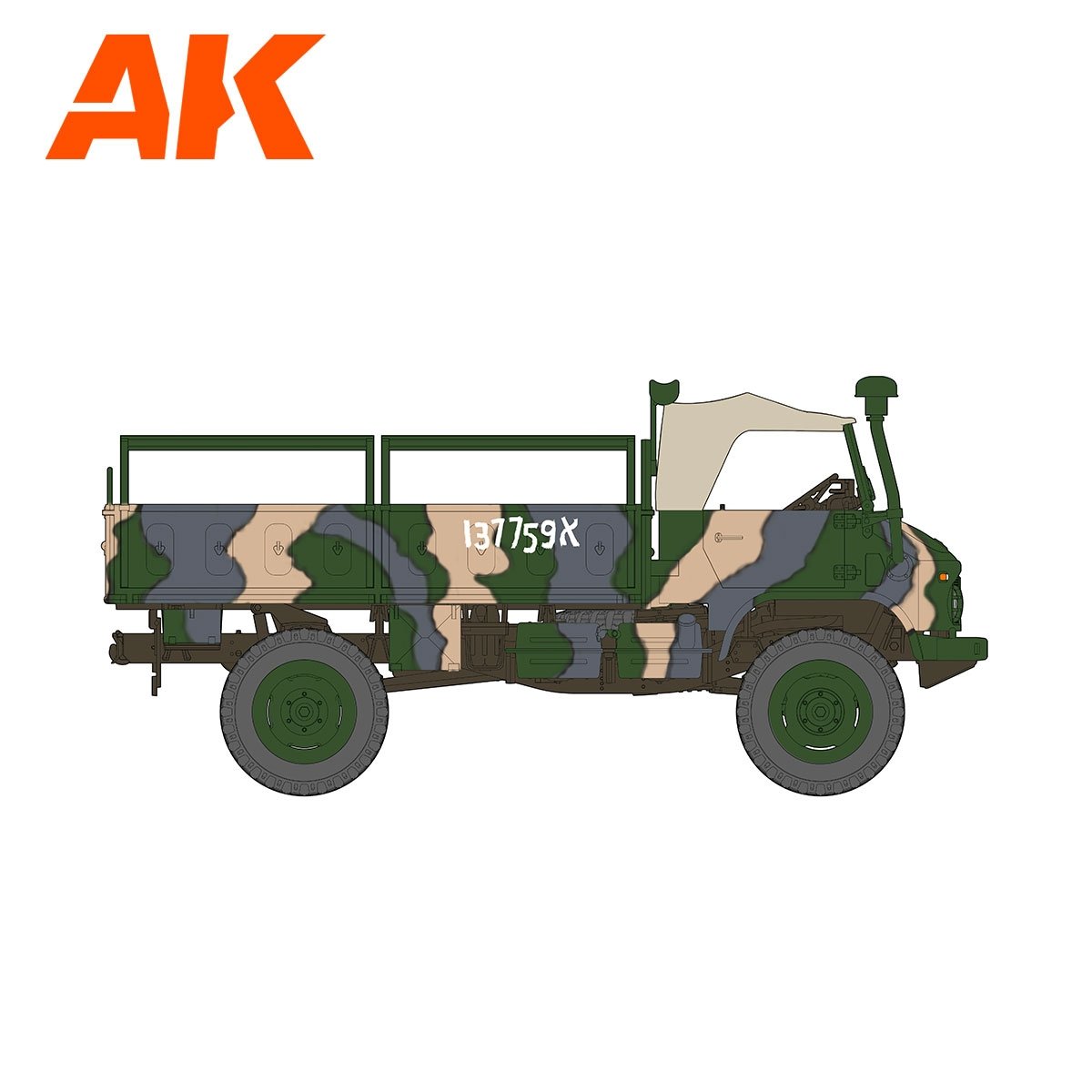 AK Interactive AK35506 UNIMOG S 404 MOYEN-ORIENT 1/35 – image 3