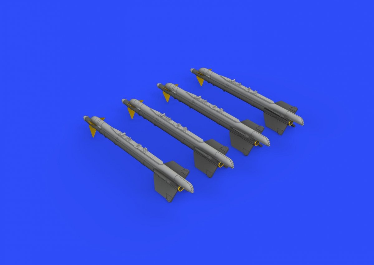 Missiles Eduard 672187 R-13M pour MiG-21 1/72 – image 3