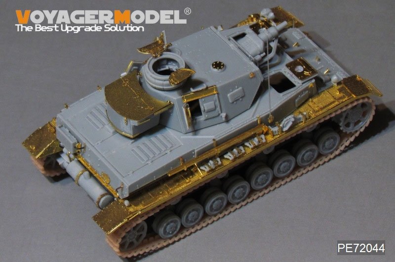 Voyager modèle PE72044 WWII allemand Pz.Kpfw.IV Ausf.F1 pour DRAGON 7231 1/72 – imagen 10