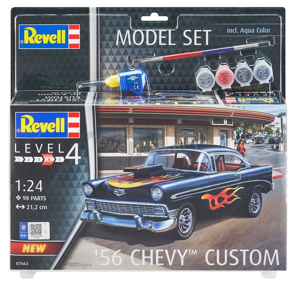 Revell 67663 Chevy Customs '56 - 1/24 scale model kit
