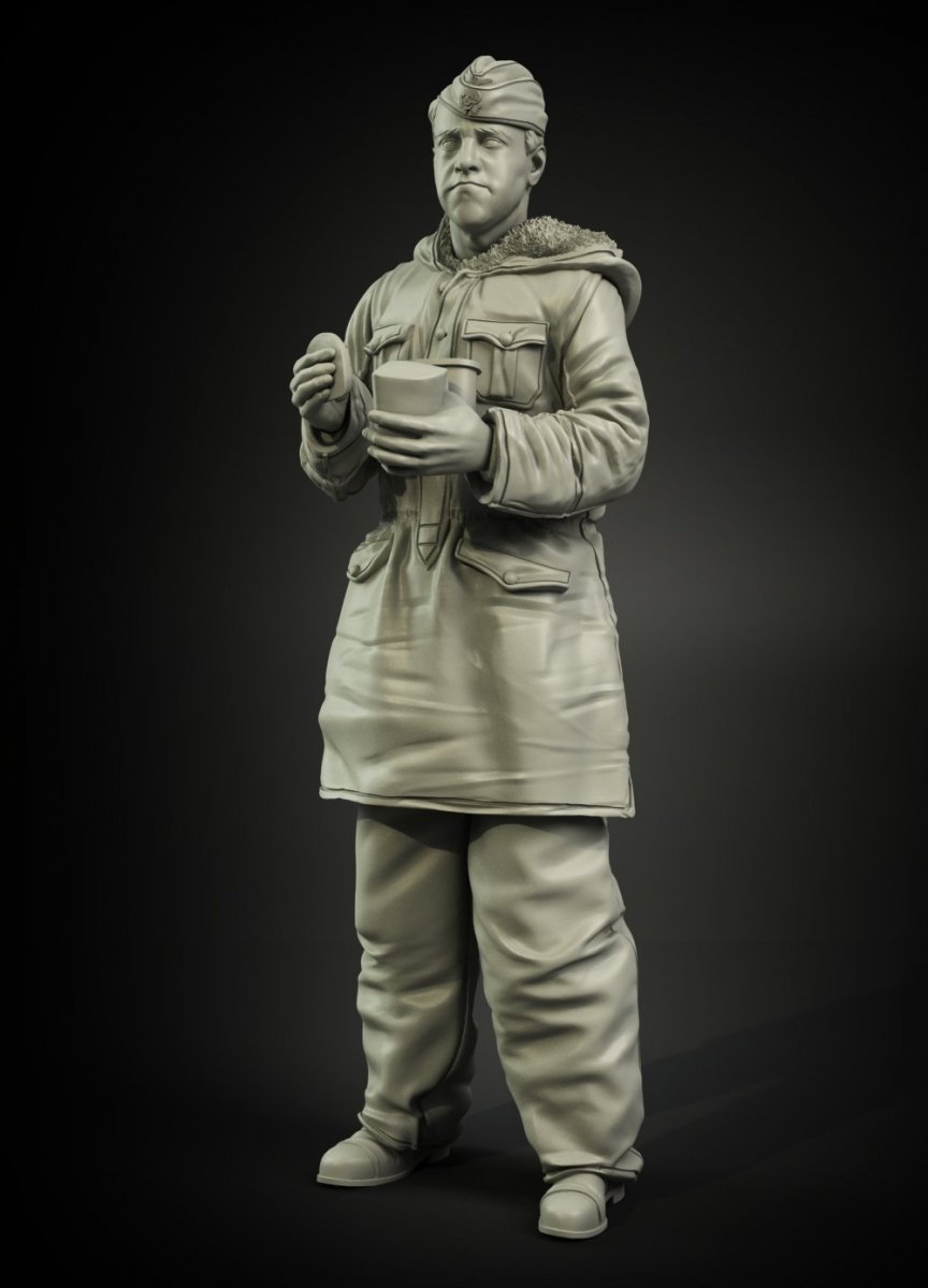 Panzer Art FI35-067 Waffen-SS Anorakanzug au repos No.2 1/35