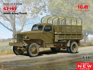 Camion de l&amp;#39;armée de la Seconde Guerre mondiale ICM 35593 G7107, échelle 1/35