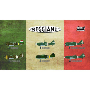 Épée 72110 Reggiane Fighter 6 pièces 1/72