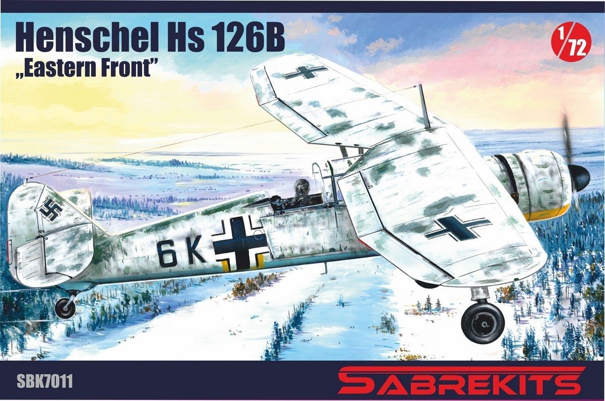 SabreKits SBK7011 Henschel Hs 126B Front de l'Est 1/72