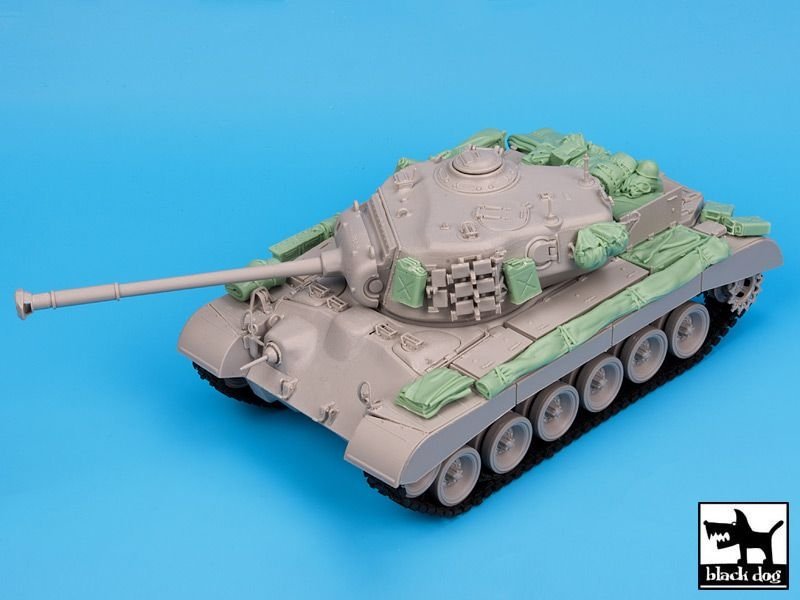 Ensemble d&amp;#39;accessoires Black Dog T35060 US M-26 Pershing au 1/35 – immagine 2