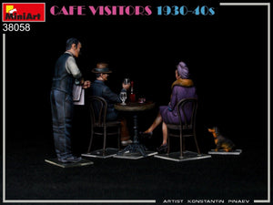 MiniArt 38058 CAFE VISITORS 1930-40S 1/35 – zdjęcie 3
