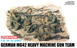 Dragon 6064 Équipe de mitrailleuses lourdes allemandes MG42 1/35