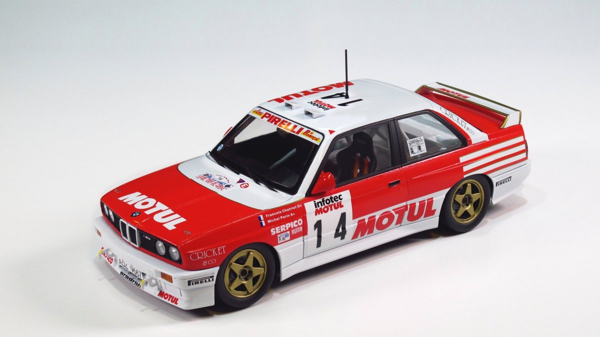 Beemax 24016 BMW M3 E30 Tour De Corse Groupe Rallye (1/24) – Bild 2