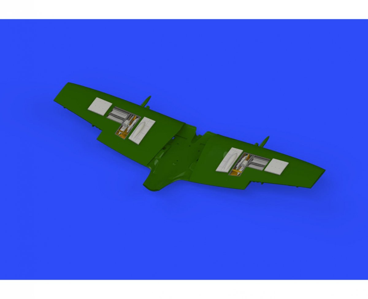 Baies de canons du Spitfire Mk. IXe Eduard 672153 EDUARD 1/72