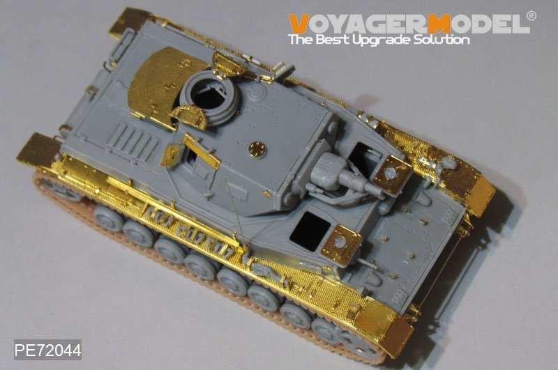 Voyager modèle PE72044 WWII allemand Pz.Kpfw.IV Ausf.F1 pour DRAGON 7231 1/72 – imagen 7