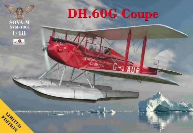 SOVA-M 4801 DH.60G Coupé « L'expédition britannique sur la route aérienne arctique » 1/48