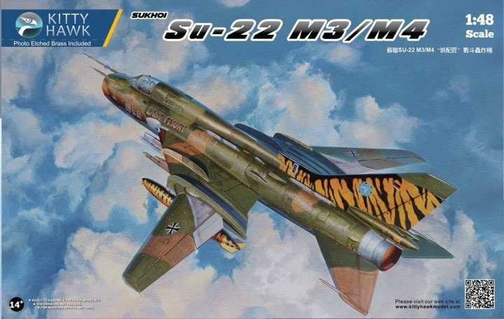 Kitty Hawk 80146 Sukhoi Su-22 M3/M4 (décalcomanies polonaises) 1/48 