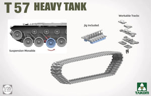 Takom 2203 T57 Heavy Tank 1/35 – zdjęcie 5