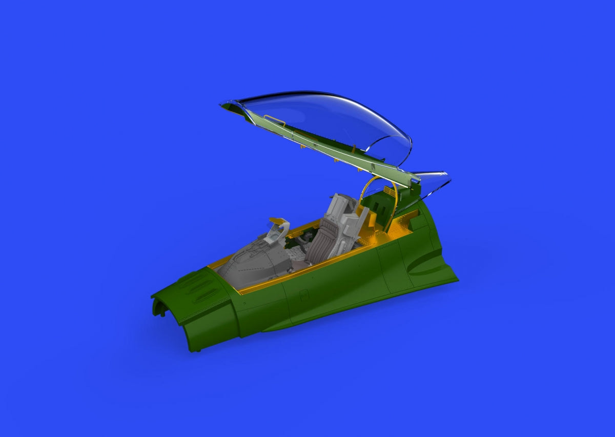 Maquette Eduard 648970 F-16C Block 42 (jusqu'en 2005) - Cockpit - Modèle imprimé Kinetic au 1/48
