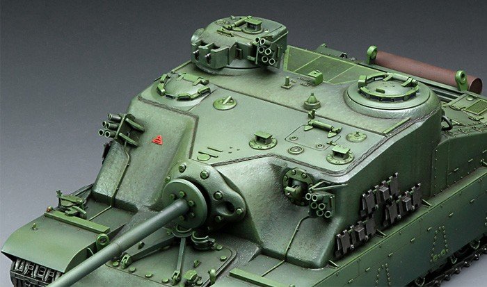 Maquette Meng TS-002 Char d&amp;#39;assaut lourd britannique A39 Tortoise (1/35) – immagine 7