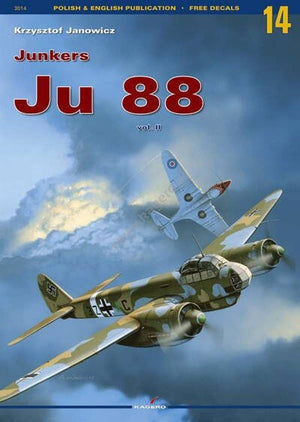 Kagero 3014 Junkers Ju 88 vol. II (pas d&amp;#39;extras) (pas d&amp;#39;autocollant) EN/PL