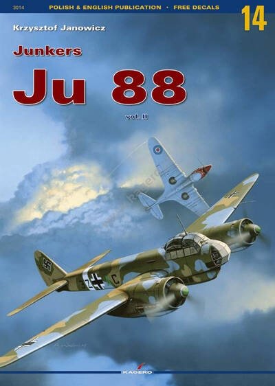 Kagero 3014 Junkers Ju 88 vol. II (pas d&amp;#39;extras) (pas d&amp;#39;autocollant) EN/PL