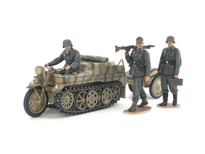 Tamiya 35377 allemand Sd.Kfz.2 Kettenkraftrad mi-production 1/35