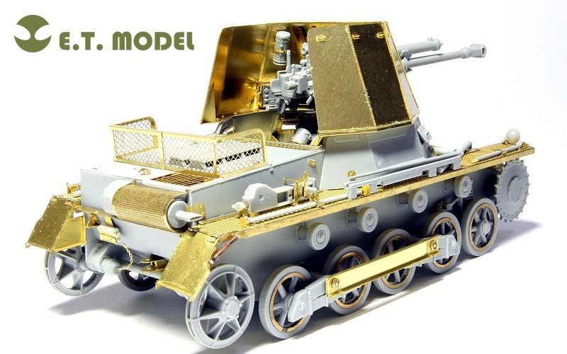 ET Model E35-013 WWII German Panzerjager I 4.7cm Pak(t) (Pour DRAGON 6230) (1/35) – image 3