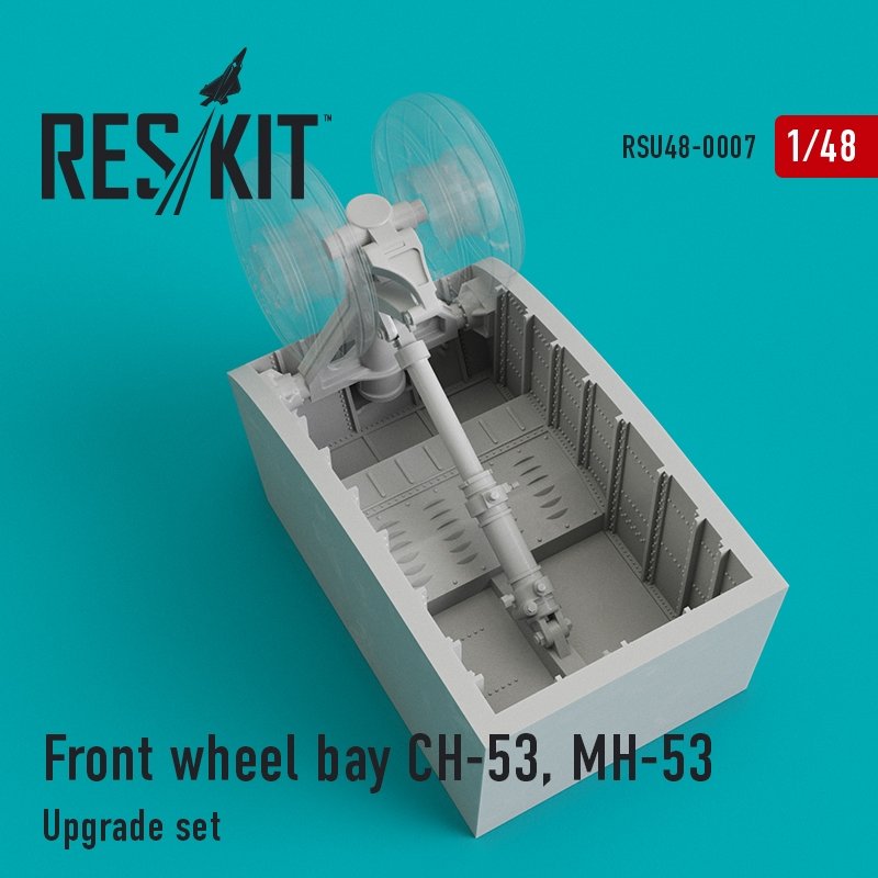 RESKIT RSU48-0007 Compartiment de roue avant CH-53, MH-53 1/48