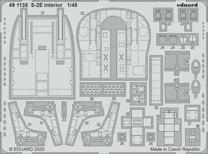 Intérieur Eduard 491135 S-2E KINETIC MODEL 1/48 – imagen 2