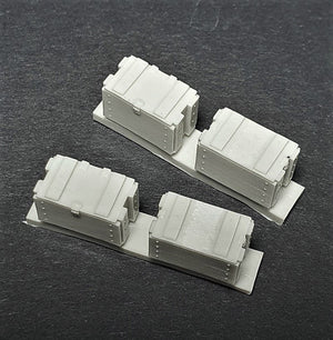 Panzer Art RE35-689 Boîtes à munitions en bois américaines pour mortier de 81 mm (12 pièces) 1/35