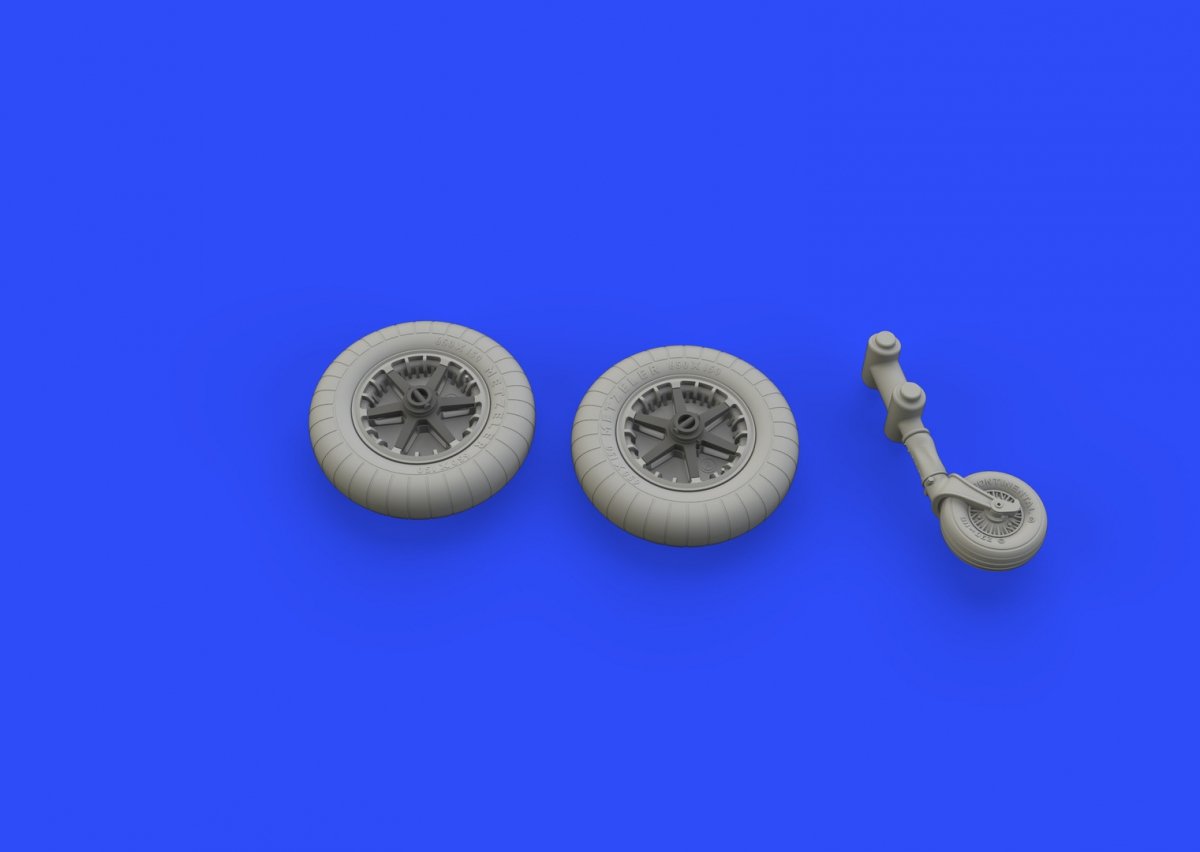 Roues Eduard 648295 Bf 109G-2 EDUARD 1/48 – image 5