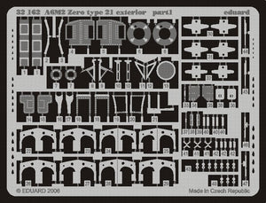 Eduard 32162 A6M2 Zero type 21 extérieur 1/32 Tamiya – image 2