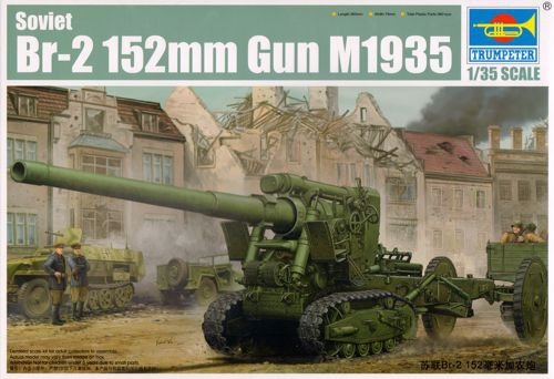 Trumpeter 02338 Canon soviétique Br-2 de 152 mm M1935 (1/35)