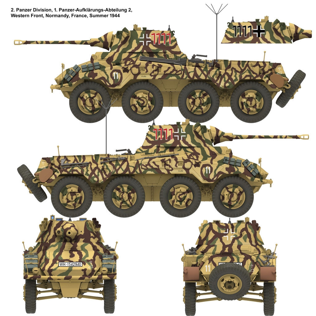 Das Werk DW16006 Sd.Kfz. 234/2 Puma 1/16 – immagine 4