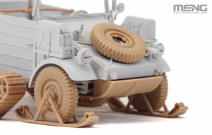 Maquette Meng VS-018 Semi-chenillé allemand Pkw.K1 Kubelwagen Type 155 au 1/35 – image 5