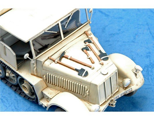 Trumpeter 01507 allemand Sd.Kfz.7 Mittlere Zugkraftwagen 8t version tardive (1/35) – imagen 3