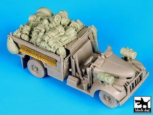 Ensemble d&amp;#39;accessoires Black Dog T72039 pour Chevrolet britannique 30 cwt (échelle 1/72) de Dragon – image 3
