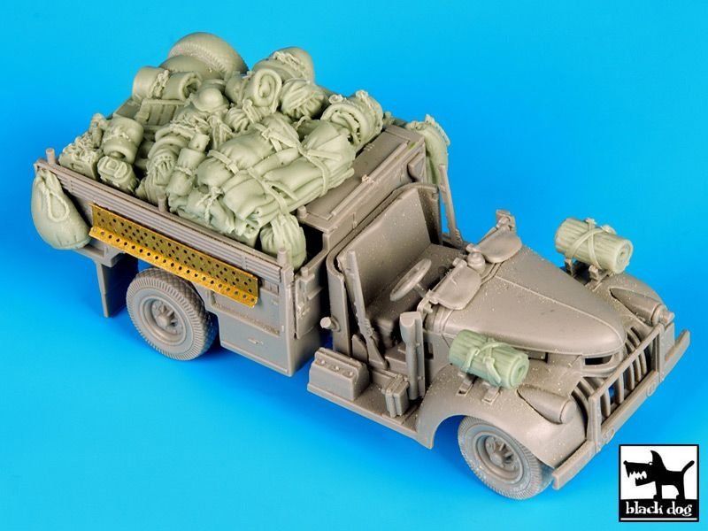 Ensemble d&amp;#39;accessoires Black Dog T72039 pour Chevrolet britannique 30 cwt (échelle 1/72) de Dragon – image 3