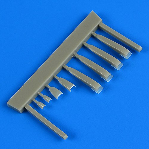 Quickboost QB48768 Kfir C2/C7 prises d&amp;#39;air AMK 1/48