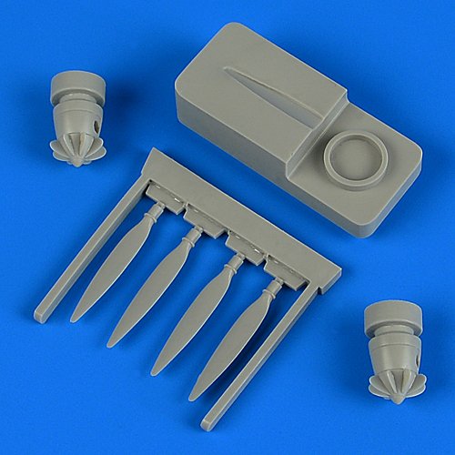 Hélices Quickboost QB72579 Fw 189 avec outil pour ICM 1/72