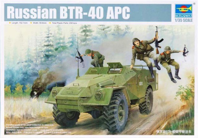 Trumpeter 05517 BTR-40 APC russe (1/35)