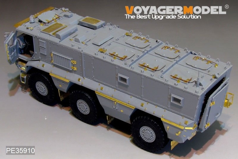 Maquette Voyager PE35910 KamAZ-63968 Typhoon-K russe moderne de base pour TAKOM au 1/35 – image 4