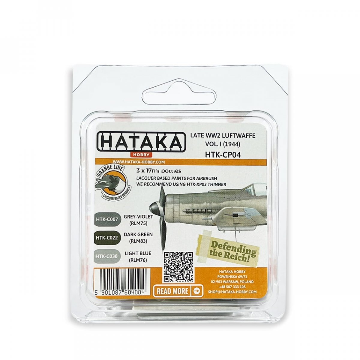 Hataka Hobby HTK-CP04 Fin WW2 Luftwaffe vol. Je (1944)