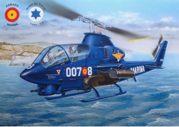 Special Hobby 72274 AH-1G Cobra Service espagnol des Forces de défense israéliennes (1/72)