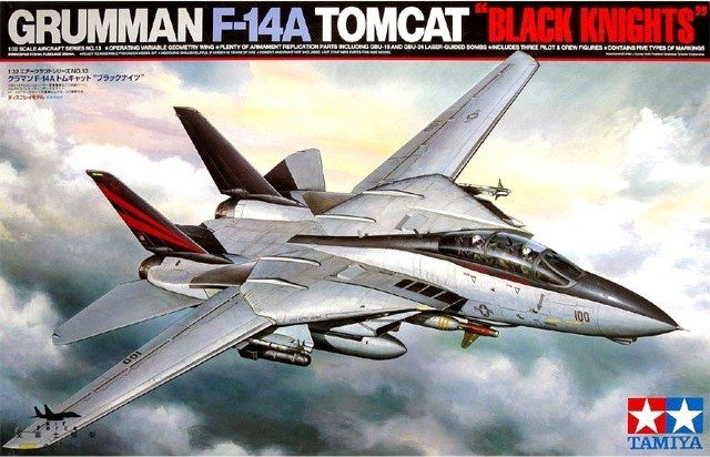 Tamiya 60313 Grumman F-14A Tomcat Black Knights 1/32