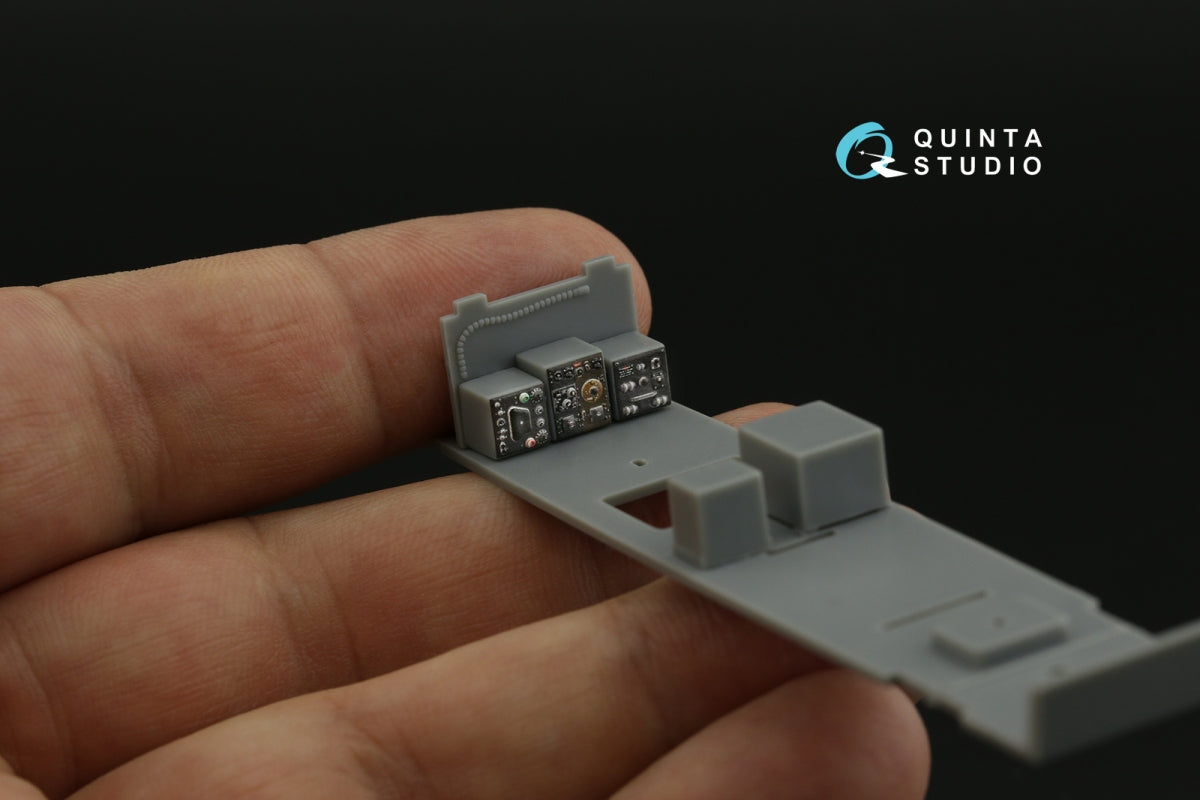 Intérieur imprimé en 3D et coloré sur papier décalcomanie Quinta Studio QD48423 Fairey Fulmar Mk.I (Trumpeter) 1/48 – image 14