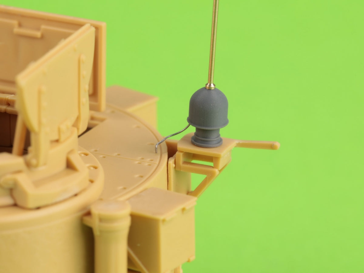 Antenne Master GM-35-056 pour radio britannique WS n° 11 - utilisée sur les véhicules de 1938 à 1942, échelle 1/35 – image 5