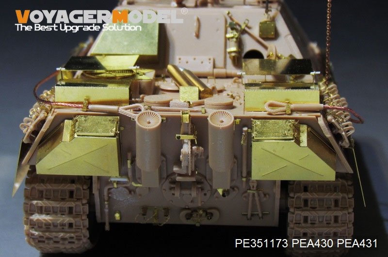 Kit de mise à niveau de base Voyager Model PE351173 Sd.Kfz.173 Jagdpanther G2 Version de la Seconde Guerre mondiale (pour MENG TS-047) 1/35 – image 7