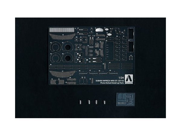 Aoshima 05367 SUBARU GRB IMPREZA &amp;#39;07/&amp;#39;10 PIÈCES DE DÉTAIL COMMUNES 1/24