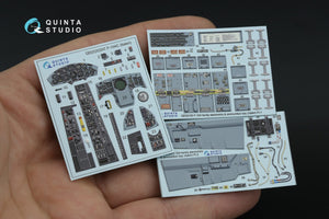 Intérieur imprimé en 3D et coloré sur papier décalcomanie Quinta Studio QD32247 F-104C (Italeri) 1/32 – Bild 2
