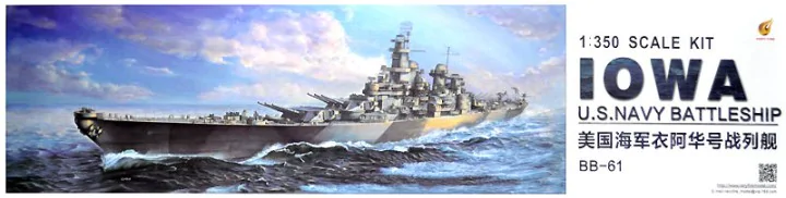 Très Fire VF350910 Cuirassé BB-61 Iowa de l&amp;#39;US Navy 1/350
